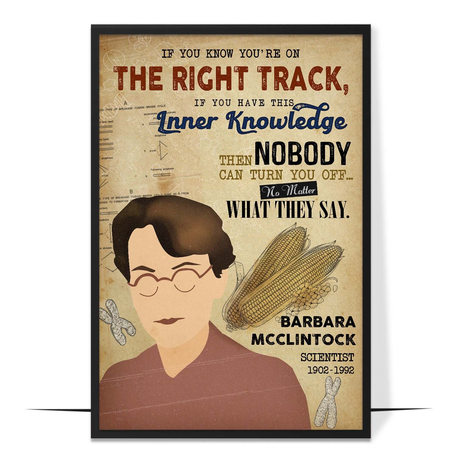 Barbara Mcclintock Hand-drawn Wall Art