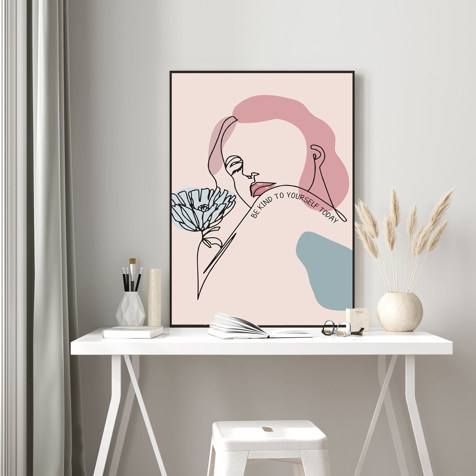 Be Kind to Yourself Today Mental Health Wall Art - Image 2