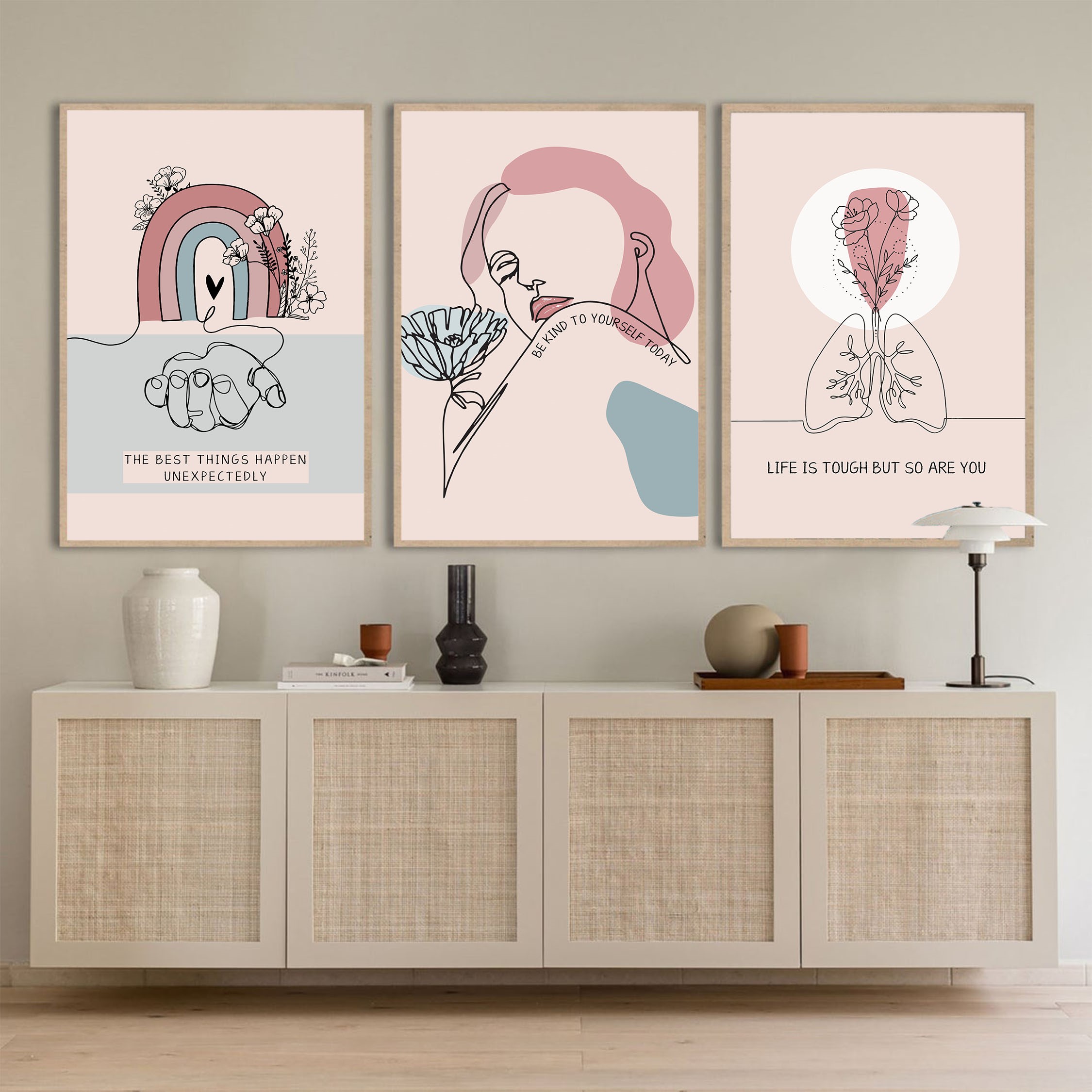 Be Kind to Yourself Today Mental Health Wall Art - Image 6