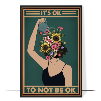 Be Okay Vintage Printable