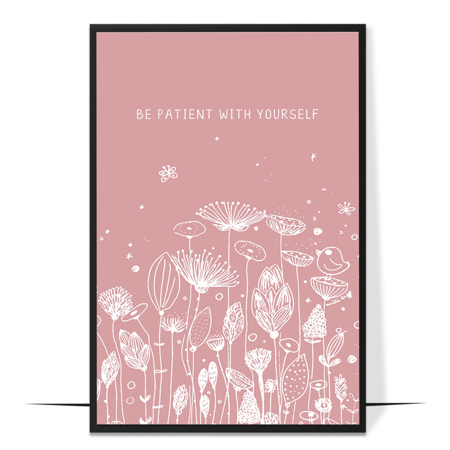 Be Patient Abstract Wall Art