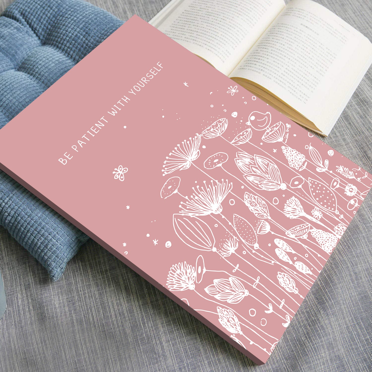 Be Patient Abstract Positive Mental Health Wall Art - Image 5