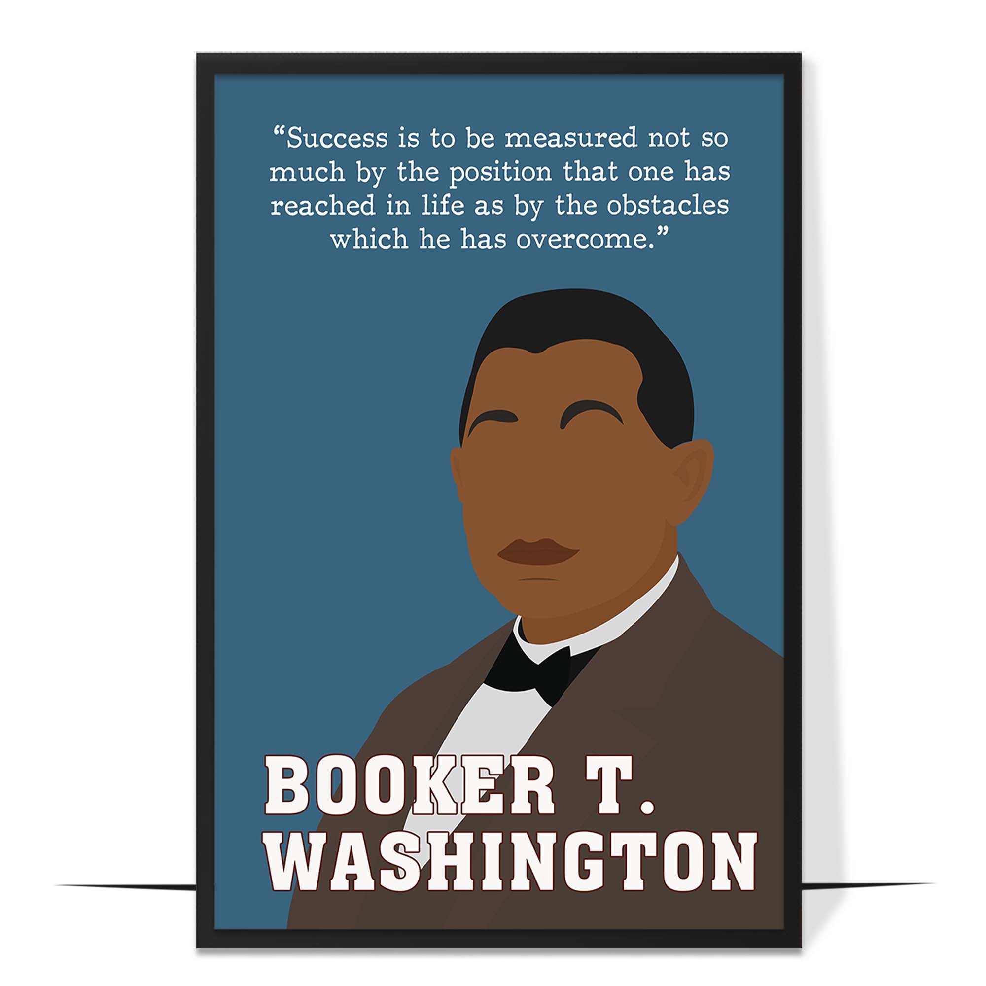 Booker T Washington Hand-drawn Wall Art