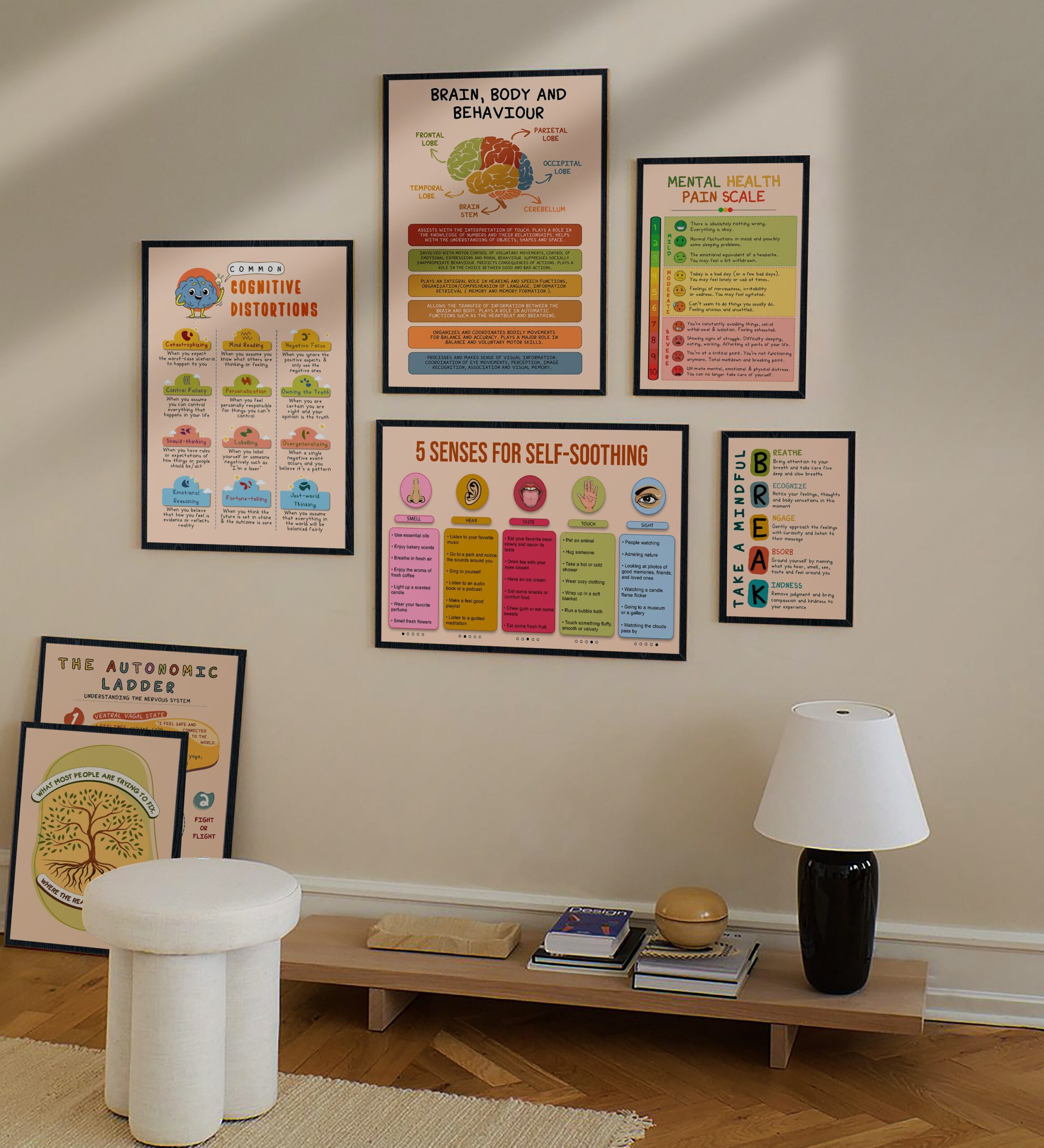 Brain Body and Behaviour Mental Health Printable - Image 6