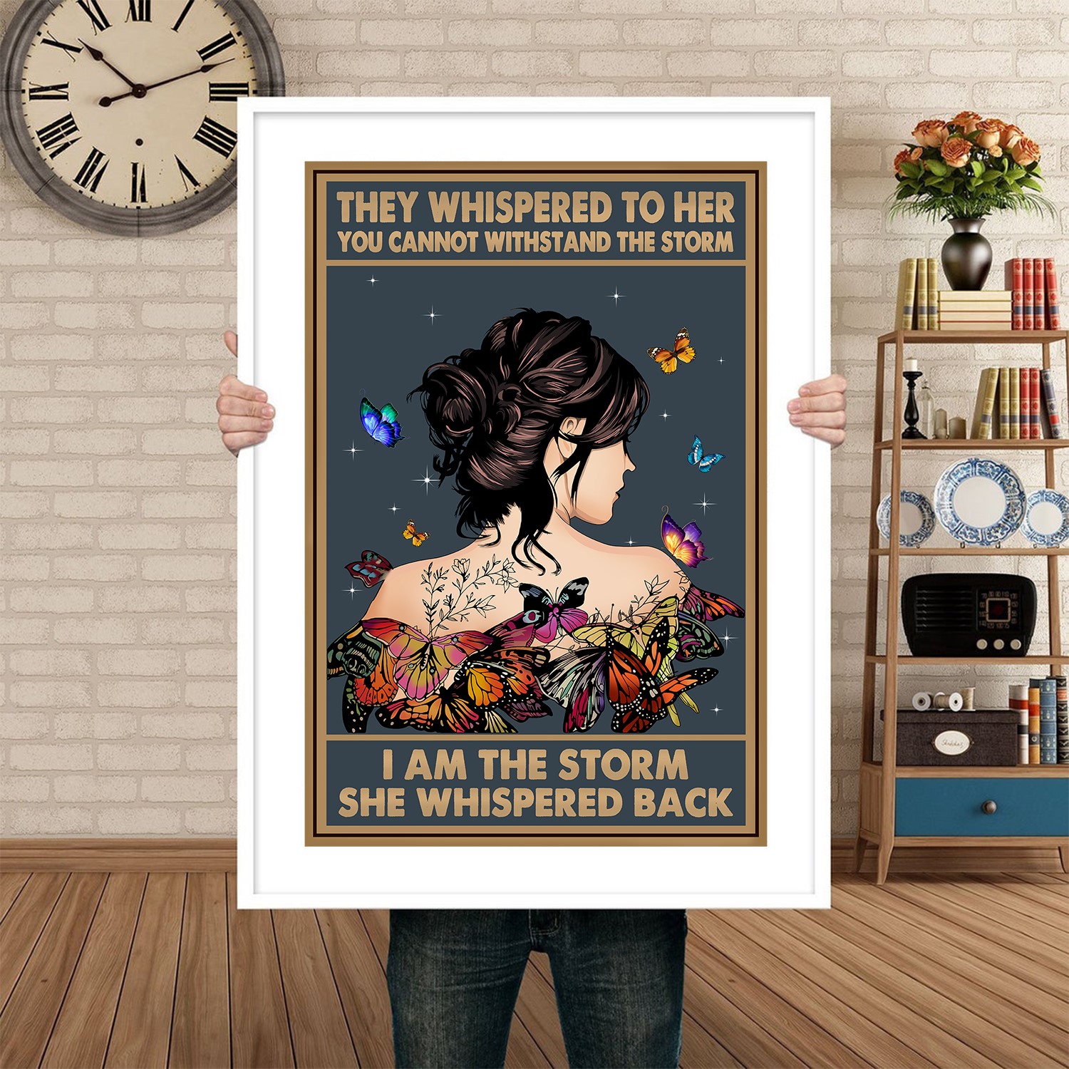 Butterfly She Whispered Back Inspirational Printable - Image 4