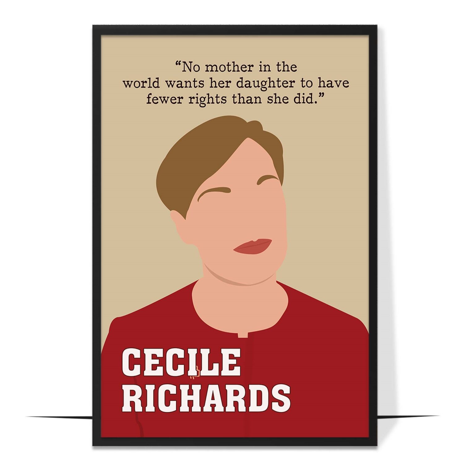 Cecile Richards Hand-drawn Wall Art