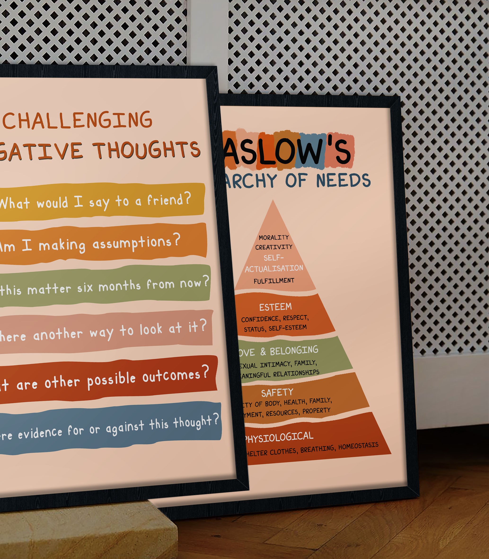 Challenging Negative Thoughts Boho Printable - Image 3