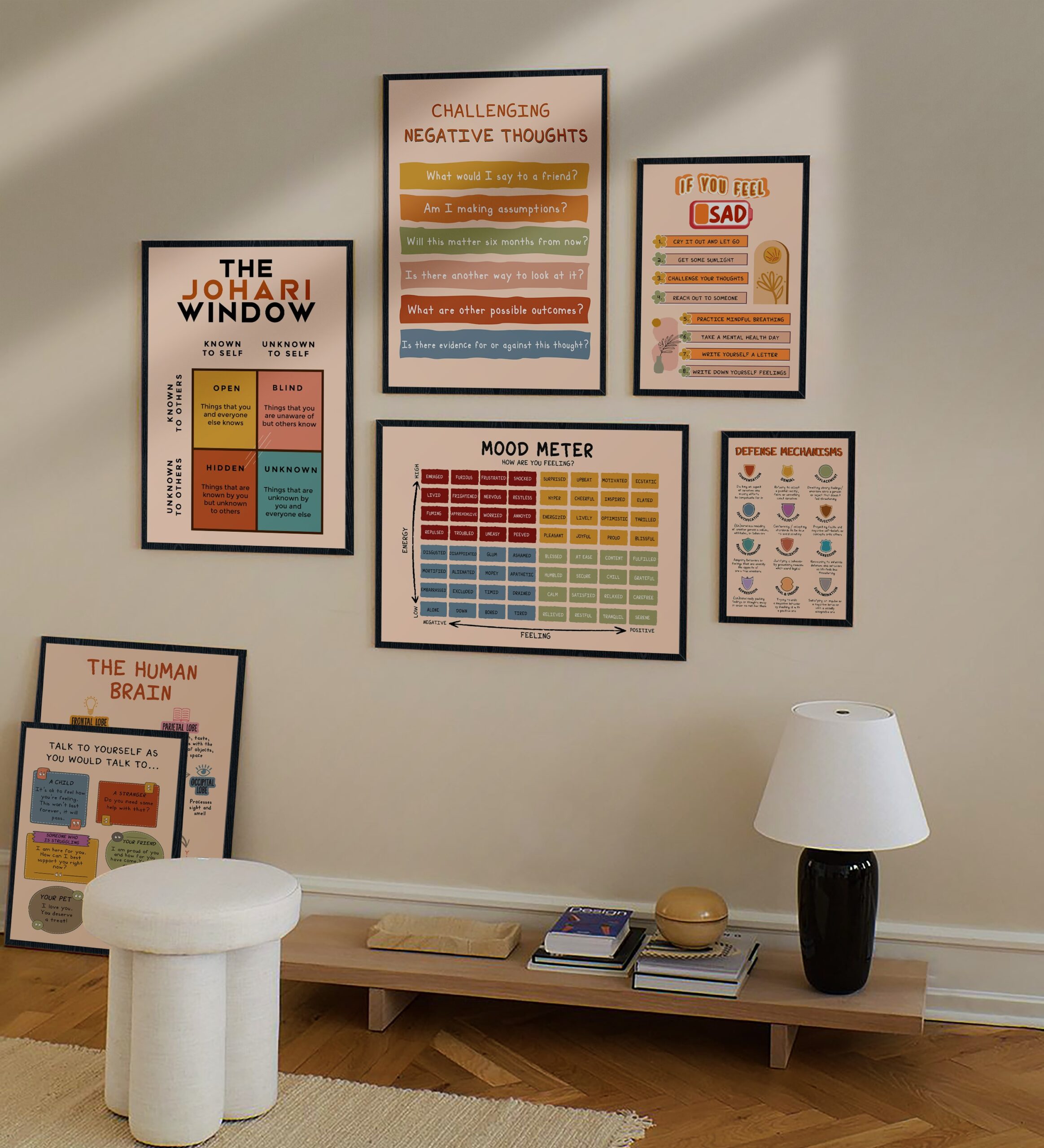 Challenging Negative Thoughts Boho Printable - Image 6