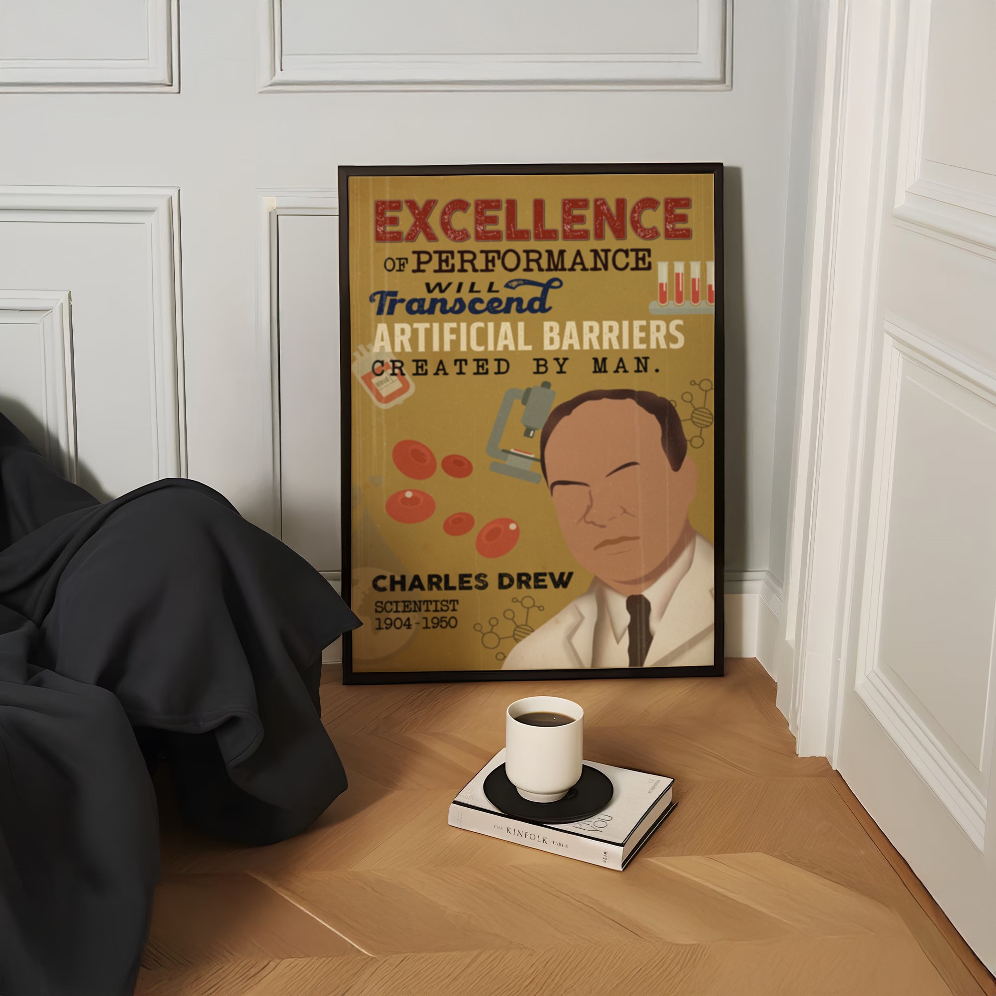 Charles Drew Inspirational Quote Wall Art - Image 5