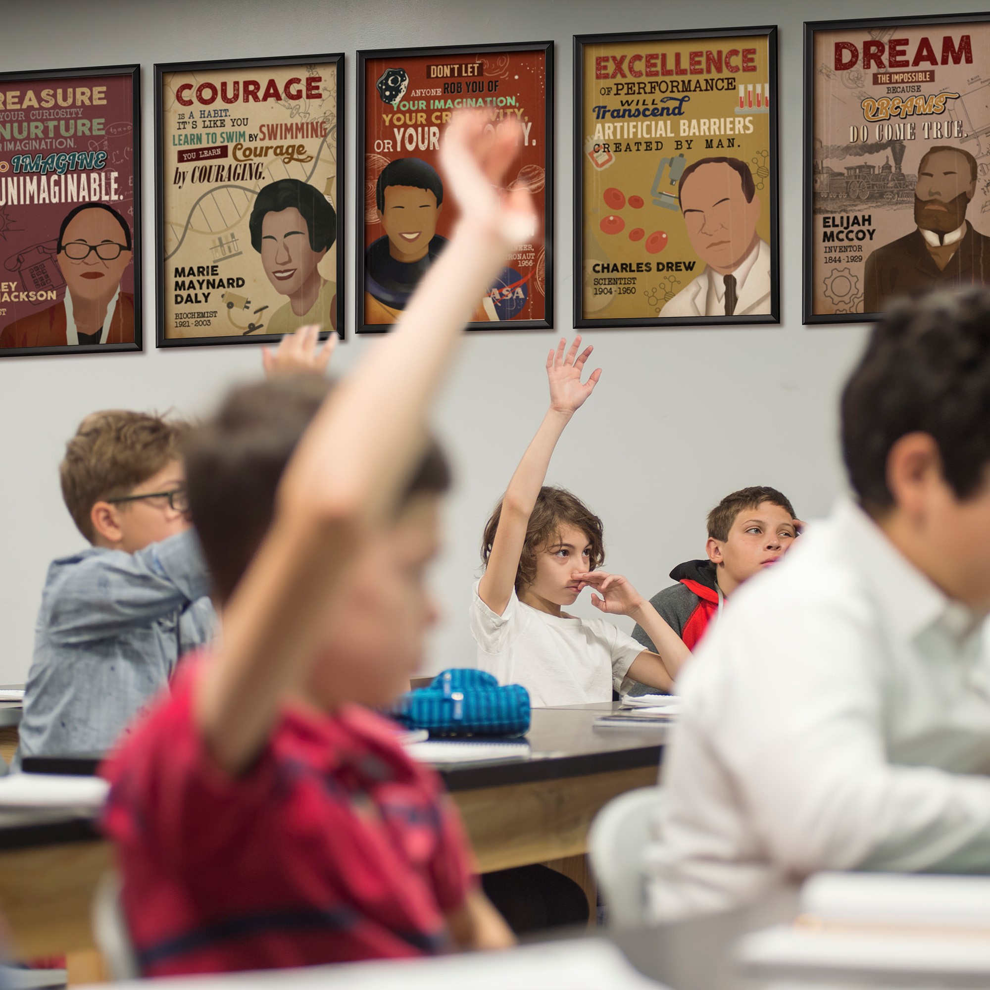 Charles Drew Inspirational Quote Wall Art - Image 7