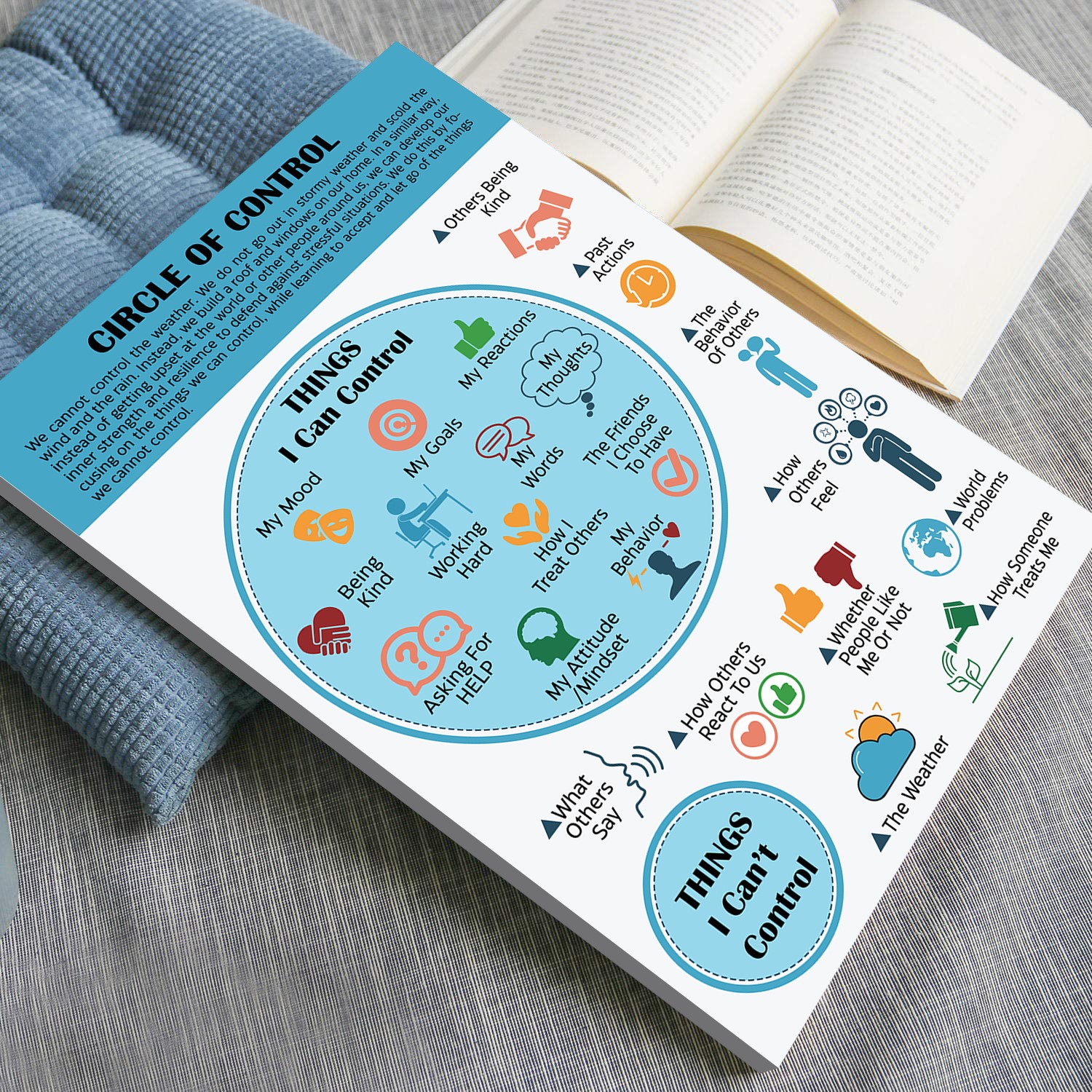 Circle of Control Mental Health Printable - Image 4