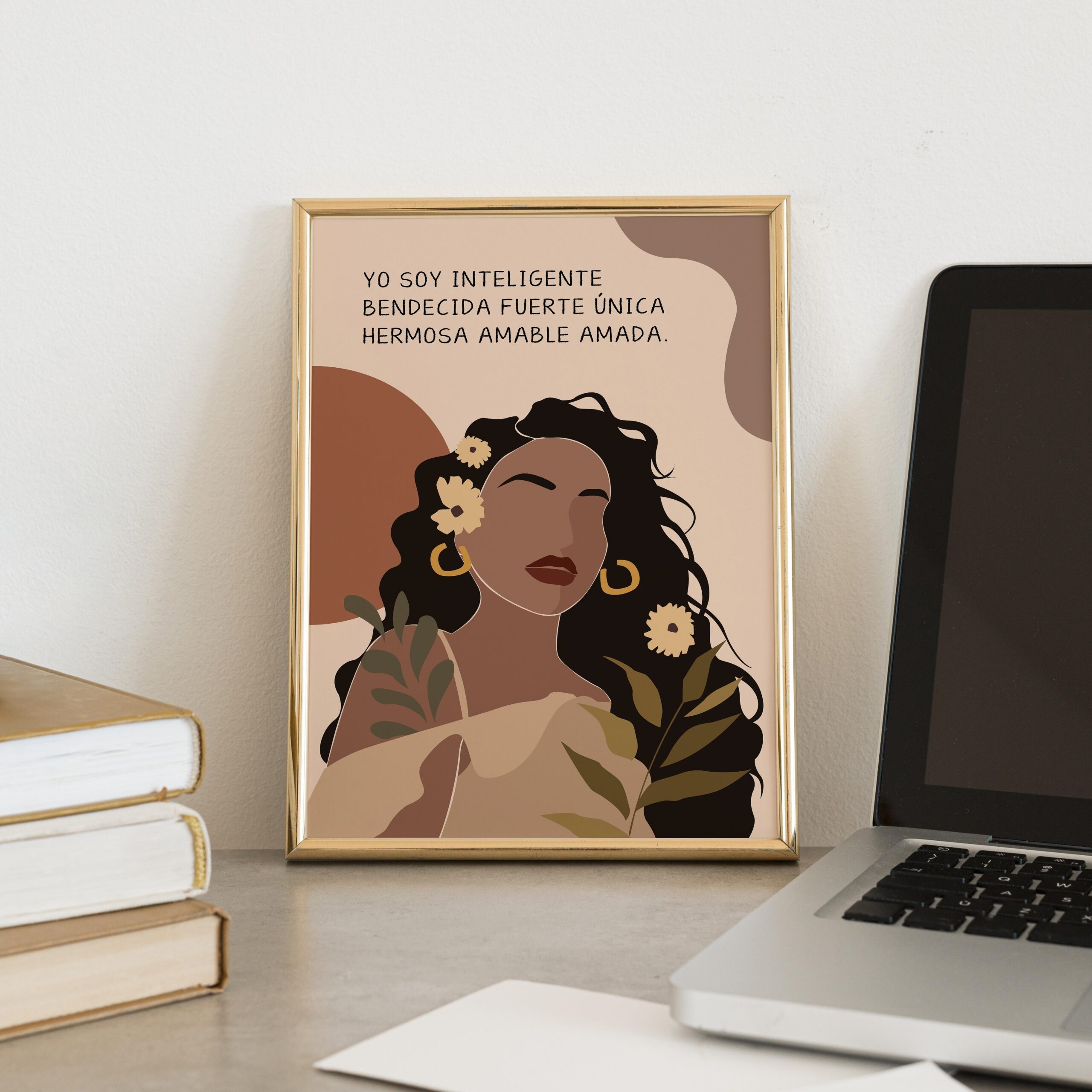 Cita Inspiradora Spanish Positive Affirmation Wall Art - Image 5