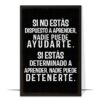 Cita Motivadora Spanish Wall Art