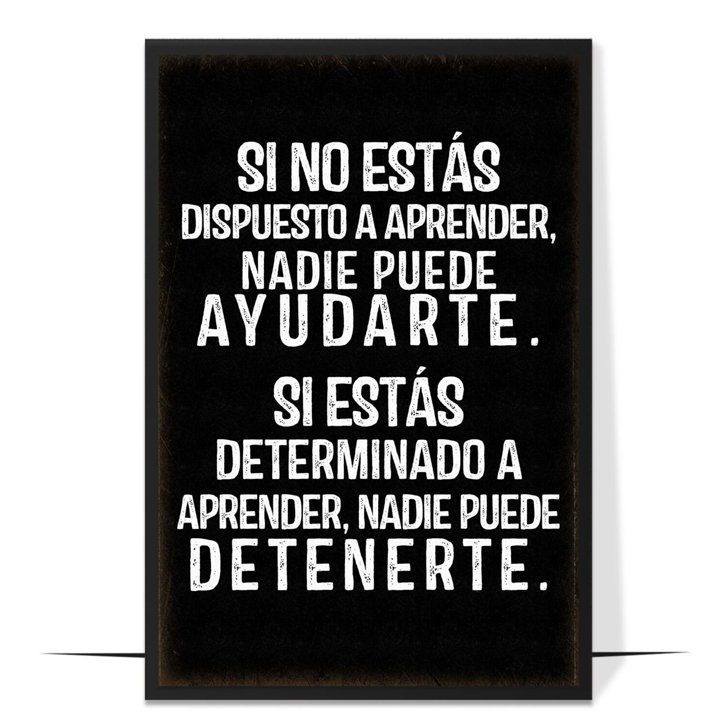 Cita Motivadora Spanish Wall Art