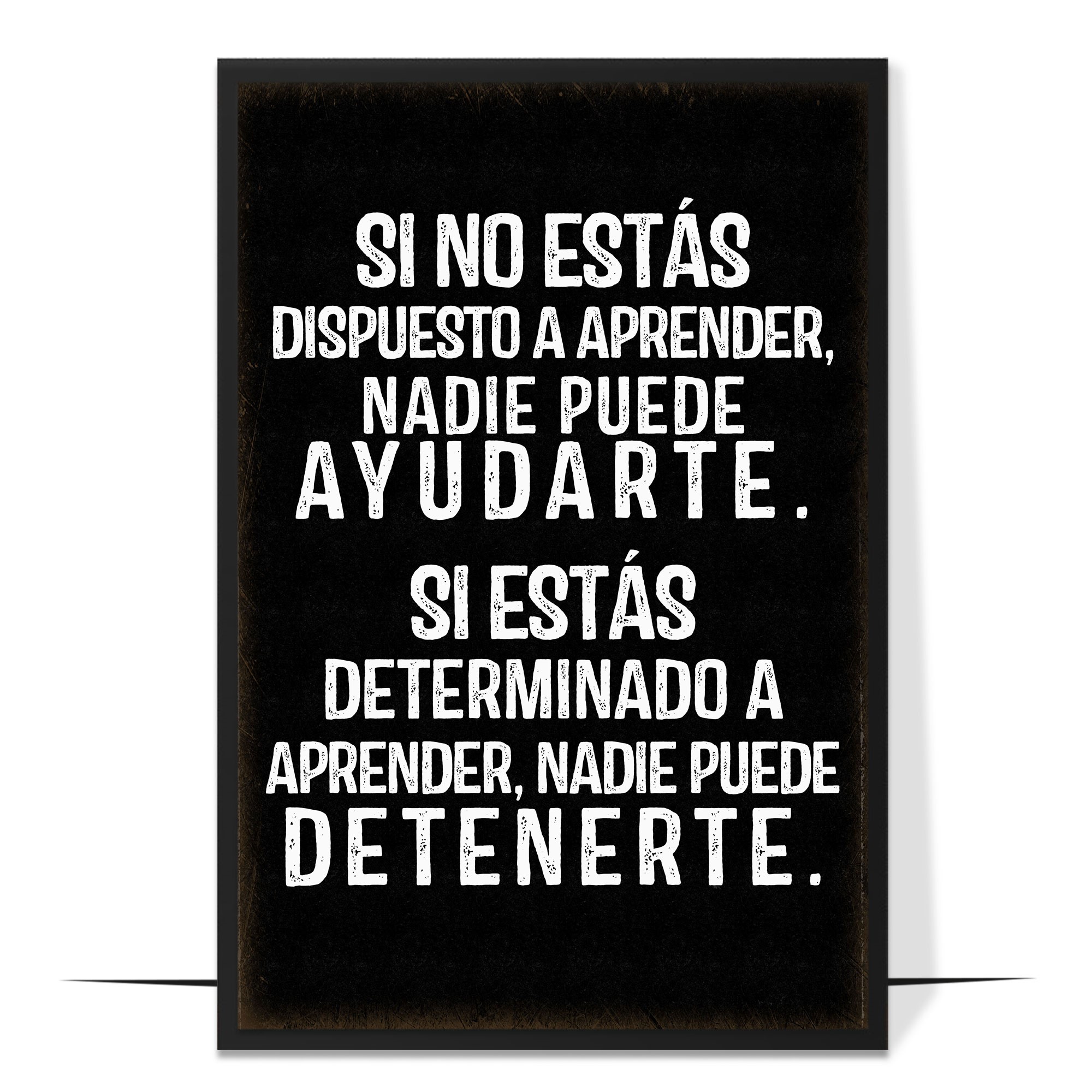 Cita Motivadora Spanish Wall Art