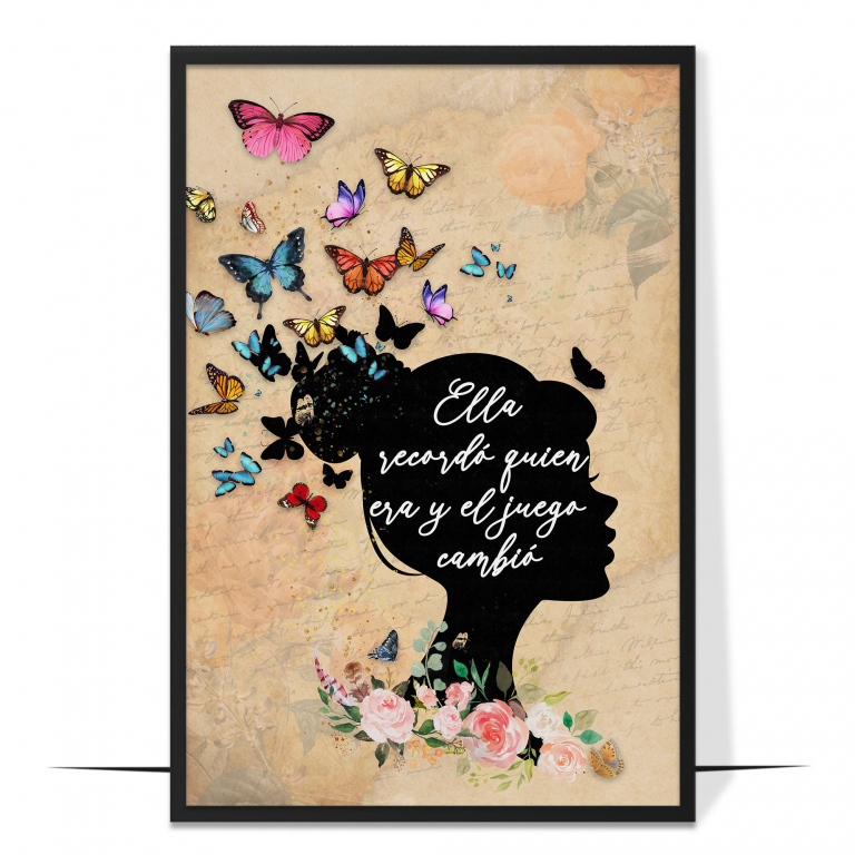 Cita Positiva Spanish Quote Wall Art