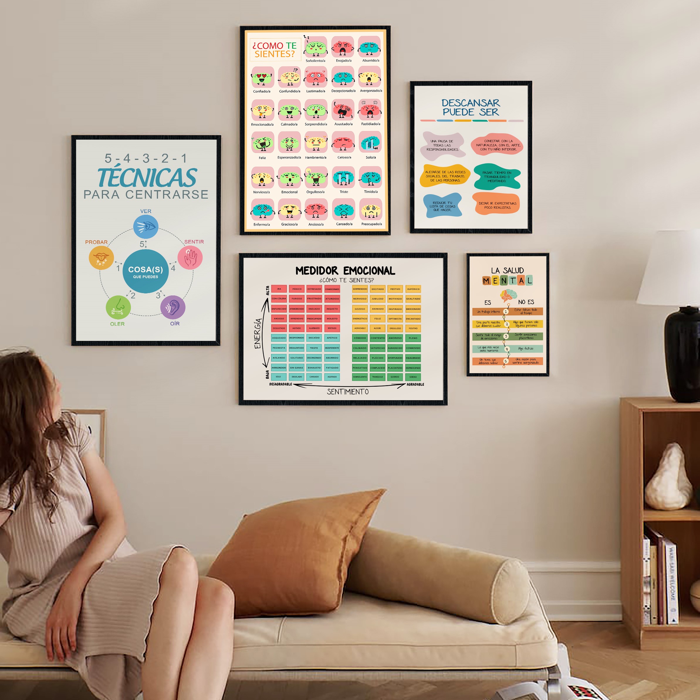 Como Te Sientes Mental Health Printable - Image 6