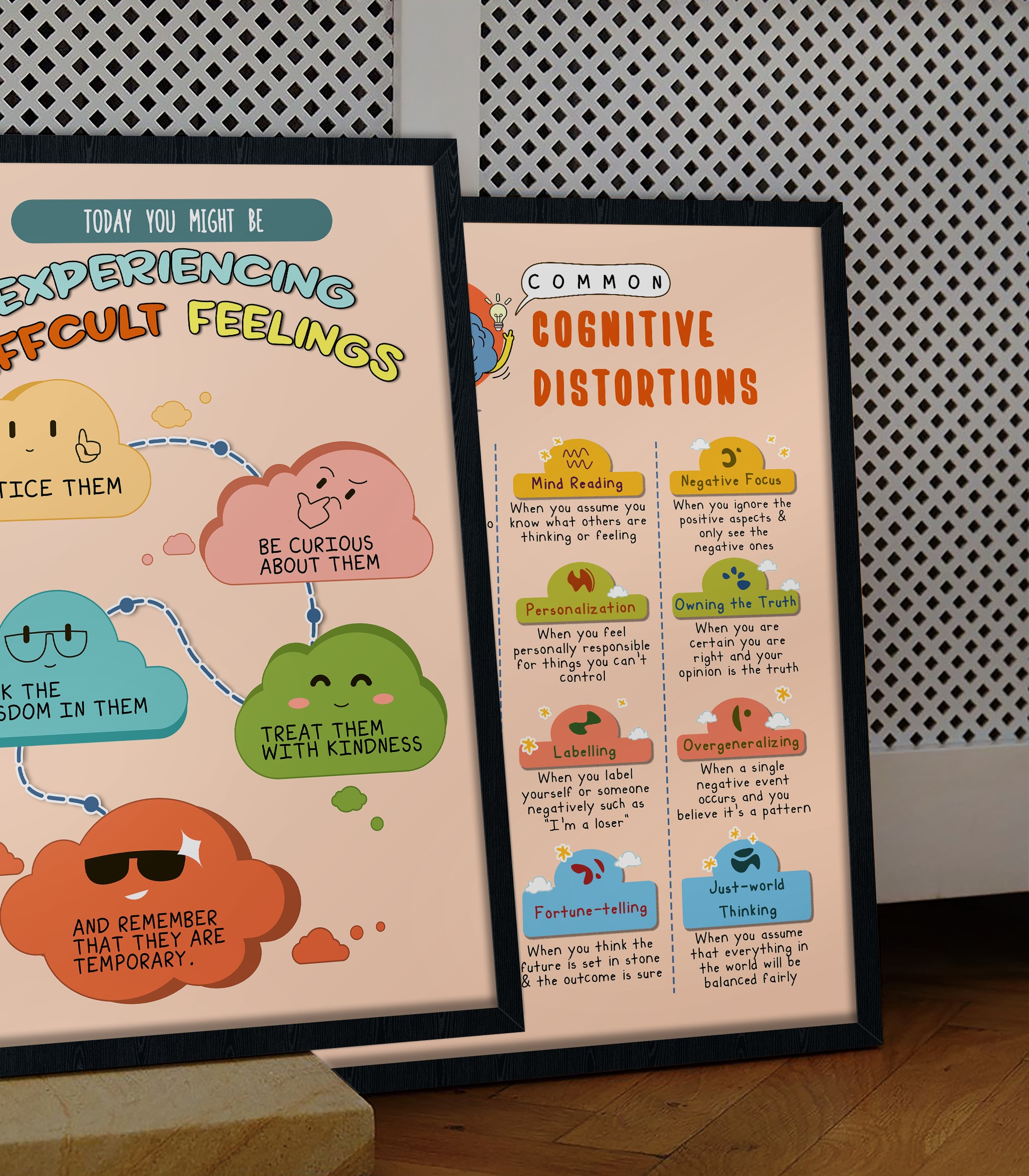 Coping Difficult Feelings Mental Health Printable - Image 3