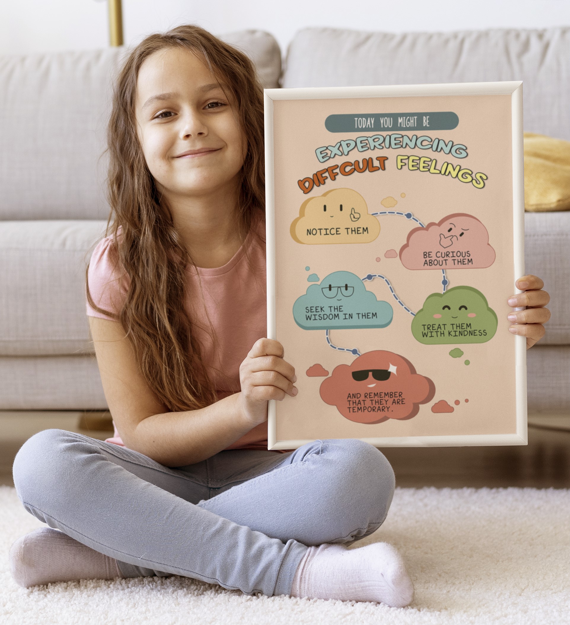 Coping Difficult Feelings Mental Health Printable - Image 5