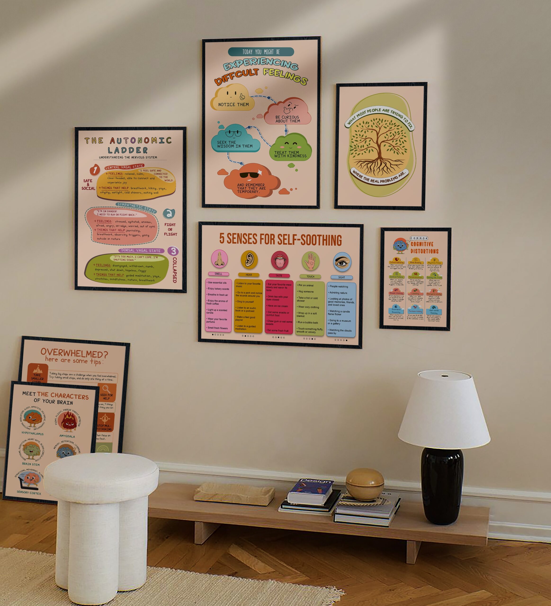 Coping Difficult Feelings Mental Health Printable - Image 6