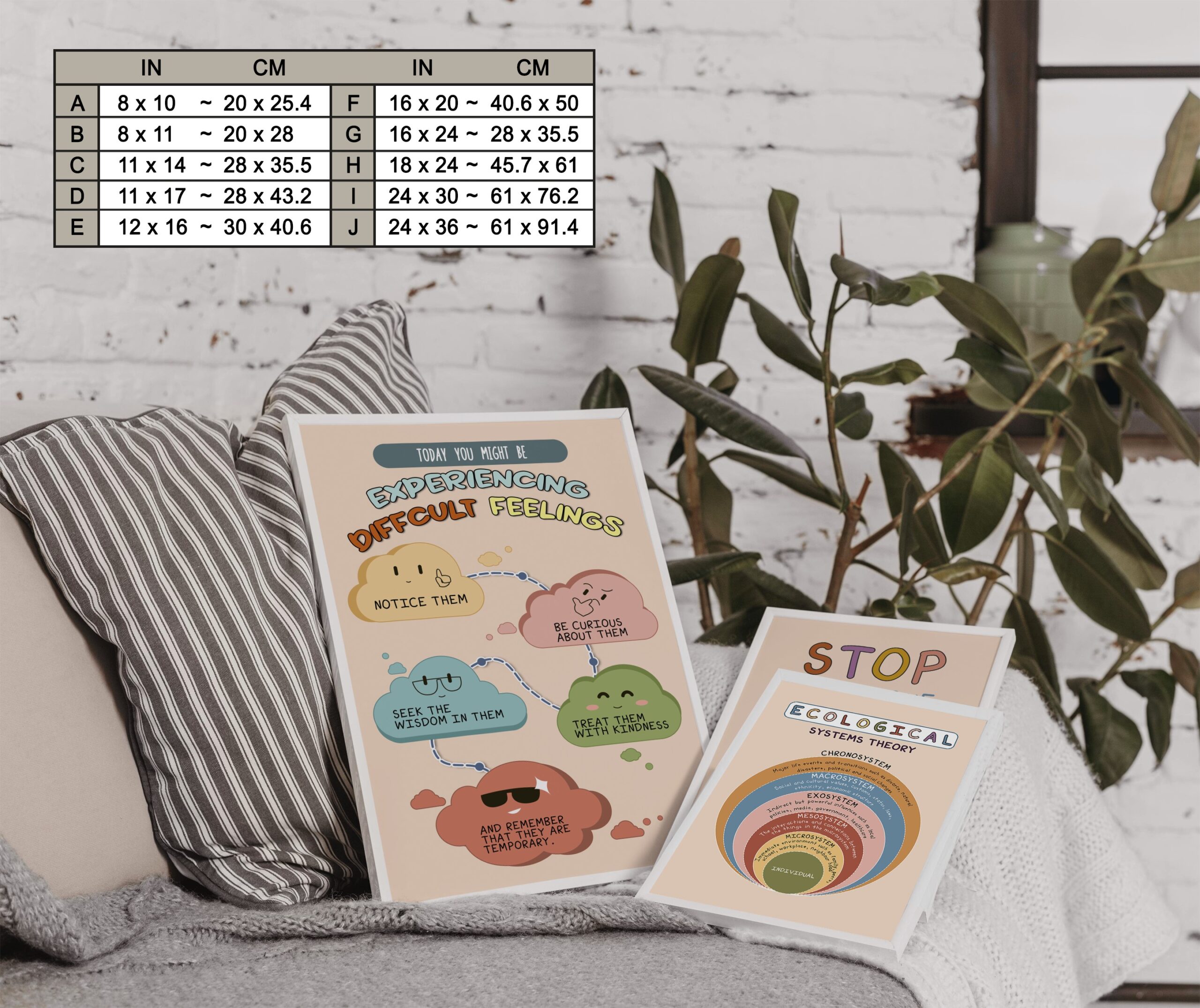 Coping Difficult Feelings Mental Health Printable - Image 7