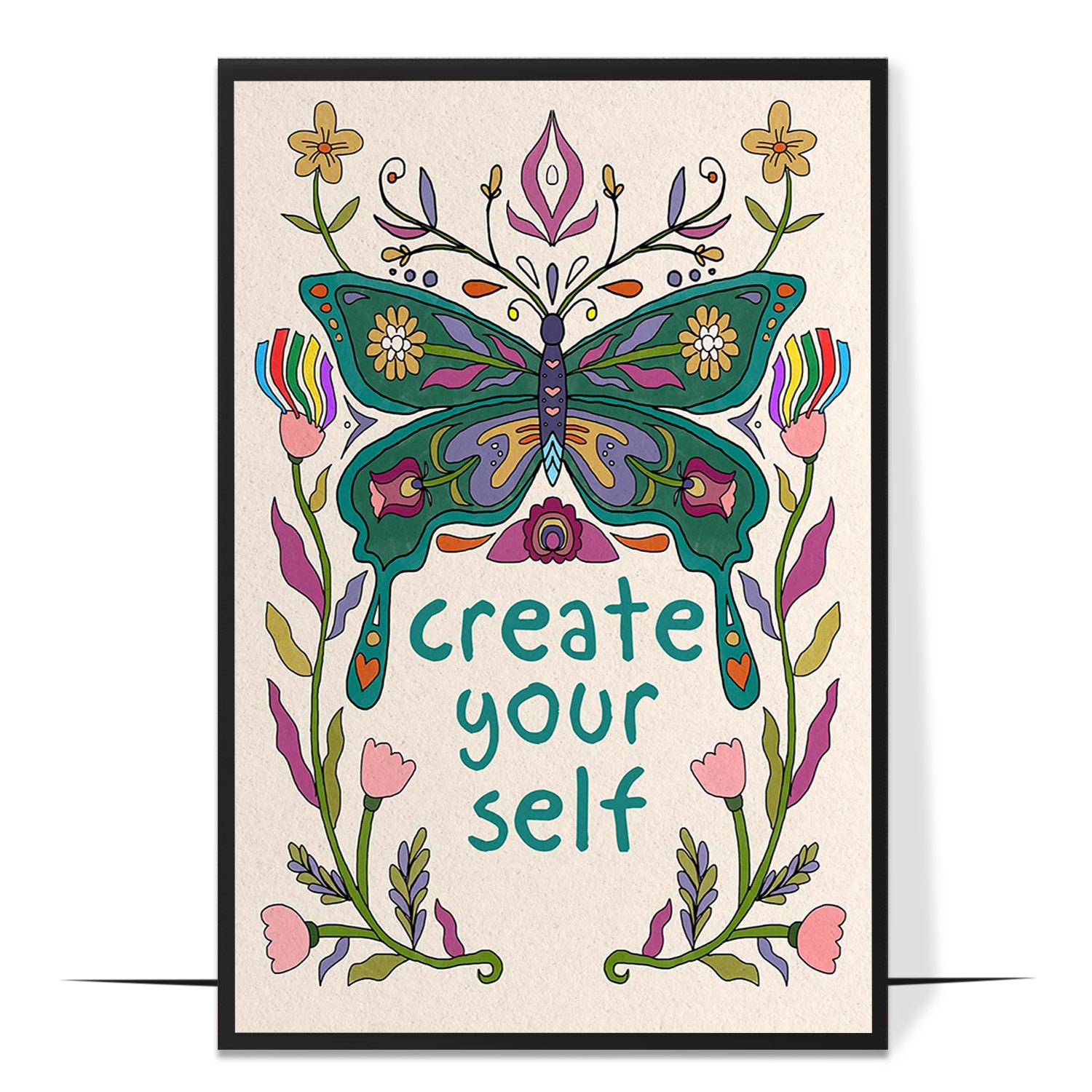 Create Yourself Colorful Wall Art