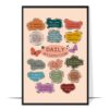 Daily Affirmations Boho Wall Art
