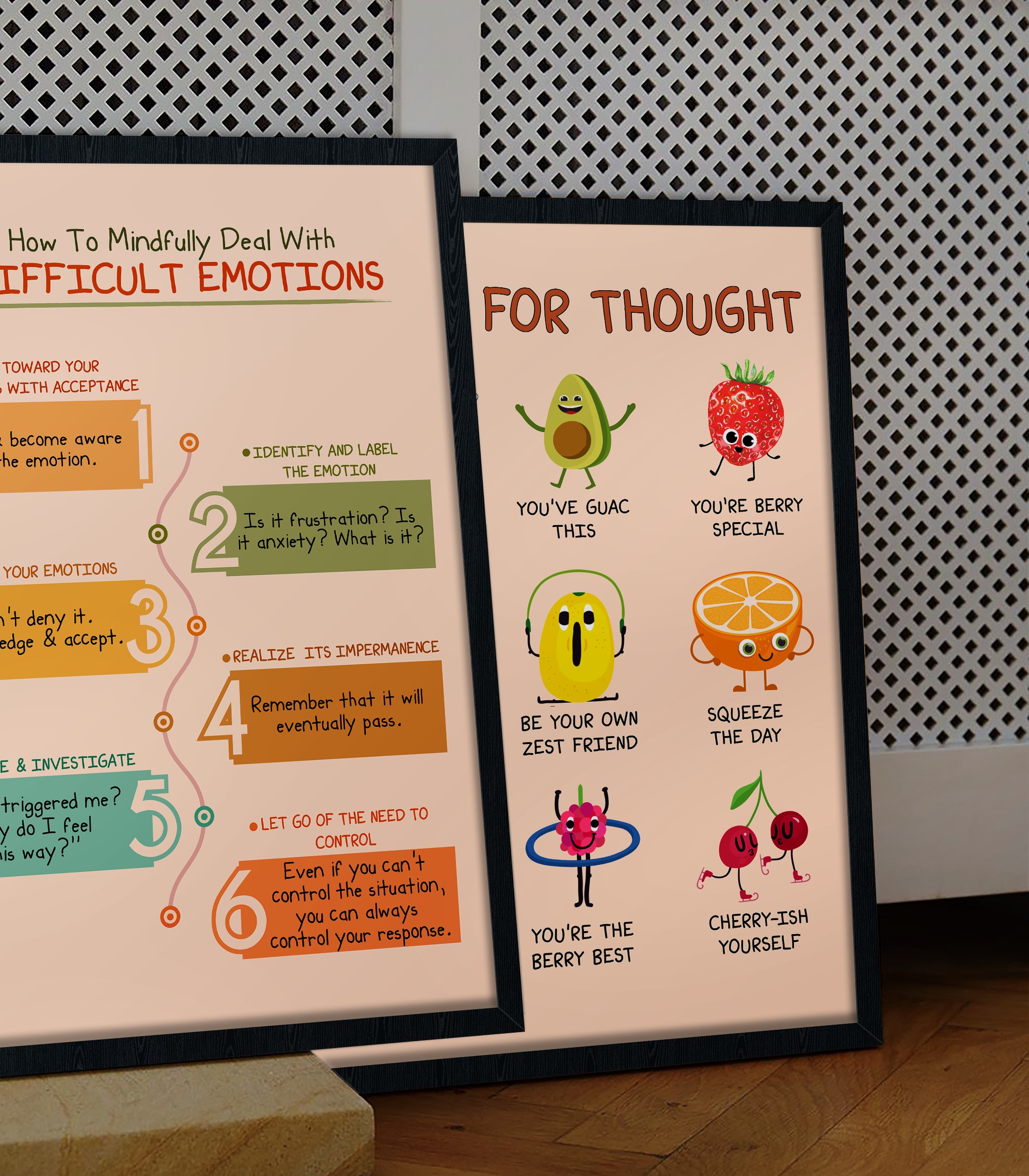 Dealing Difficult Emotions Mental Health Printable - Image 3