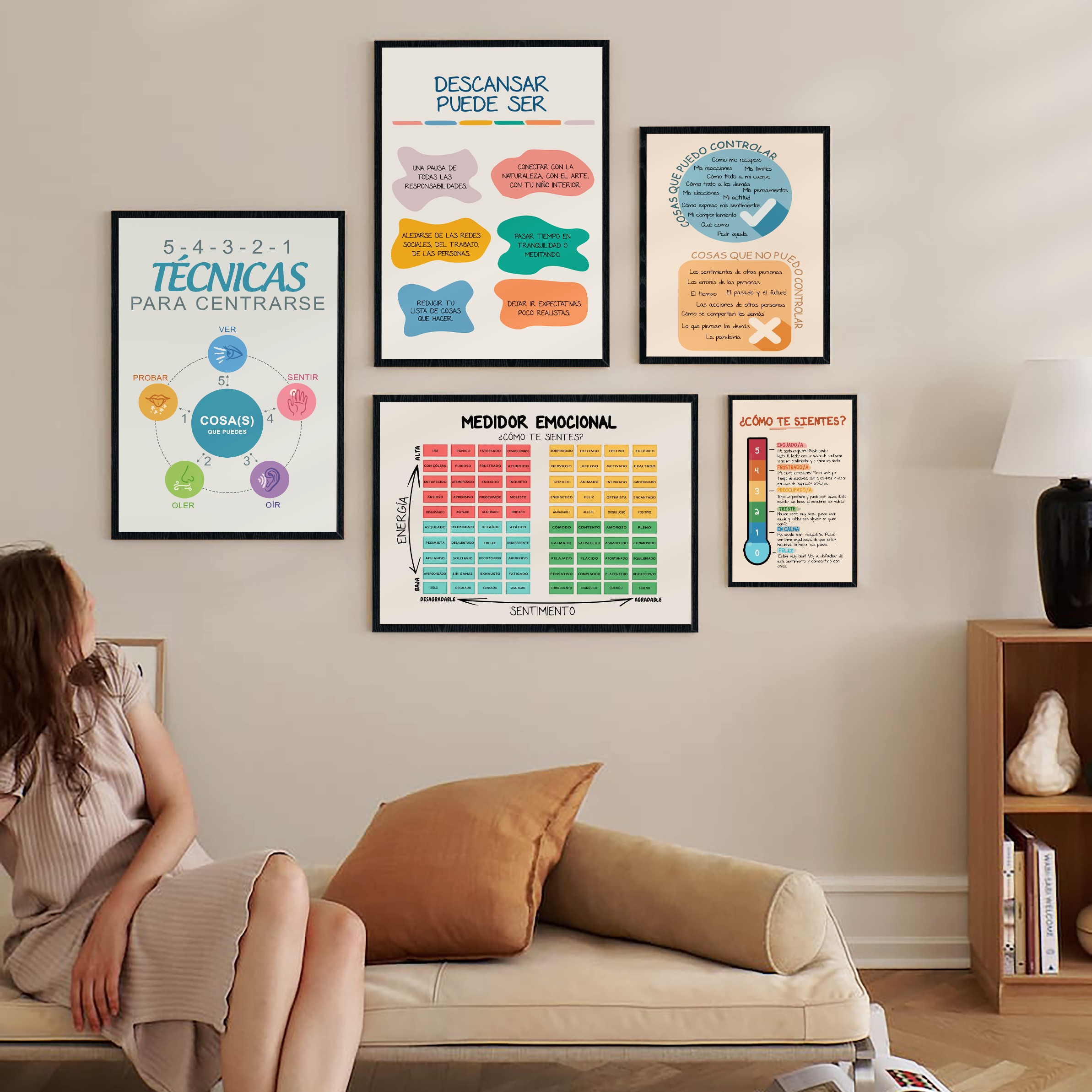 Descansar Puede Ser Mental Health Printable - Image 6