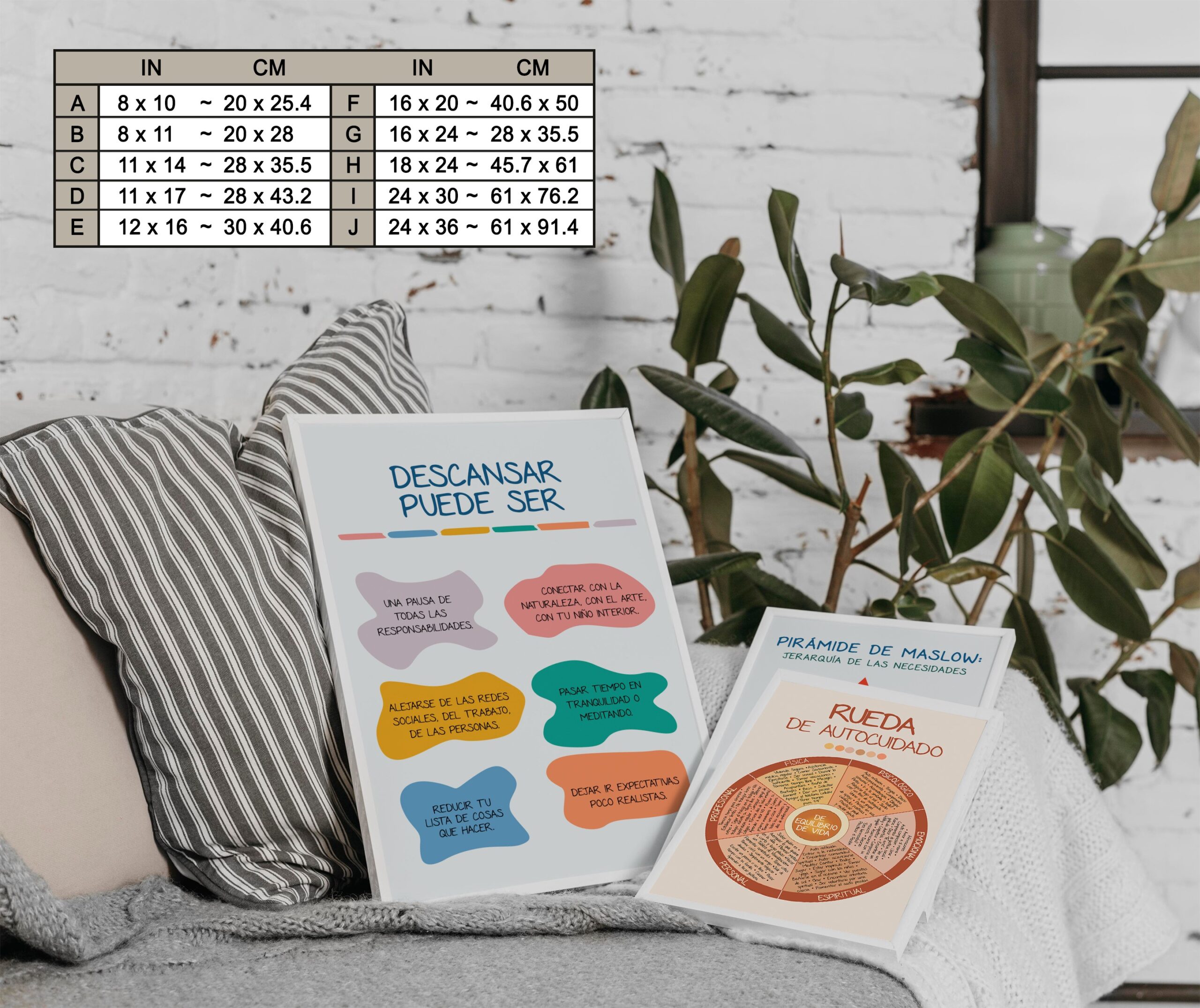 Descansar Puede Ser Mental Health Printable - Image 7