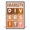 Boho Diversity Equity Wall Art
