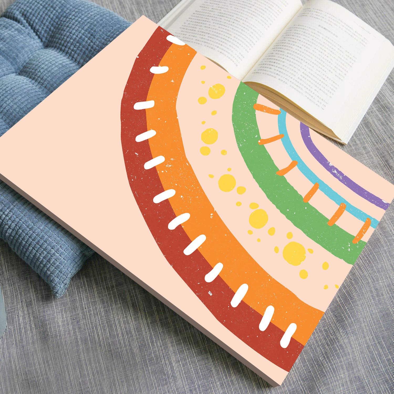 Diversity Rainbow Boho Multicultural Classroom Wall Art - Image 3