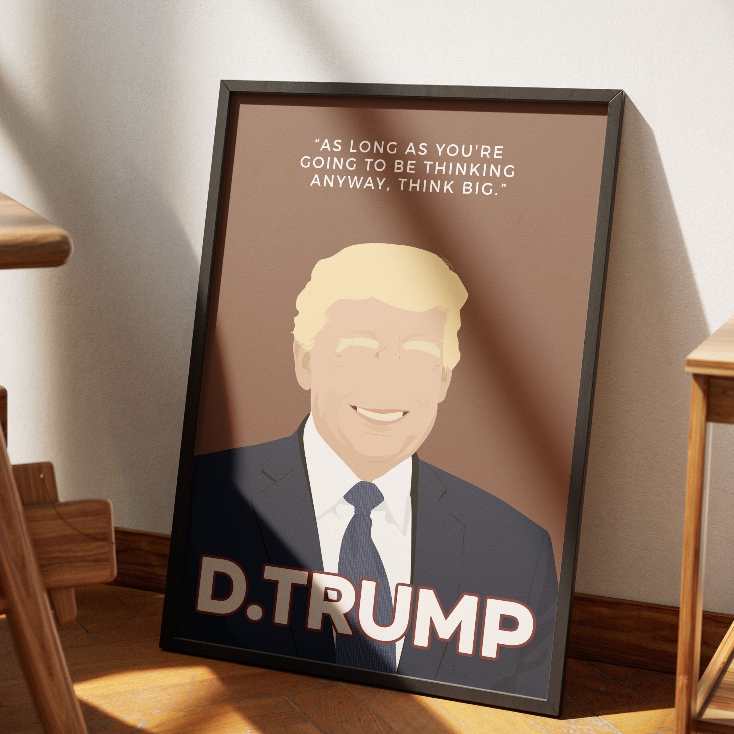 Donald Trump Motivational Quote Wall Art - Image 4