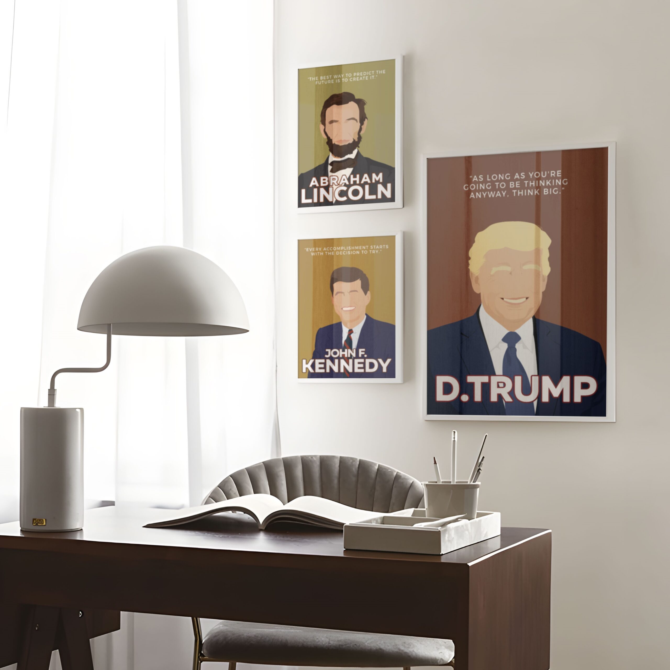 Donald Trump Motivational Quote Wall Art - Image 5