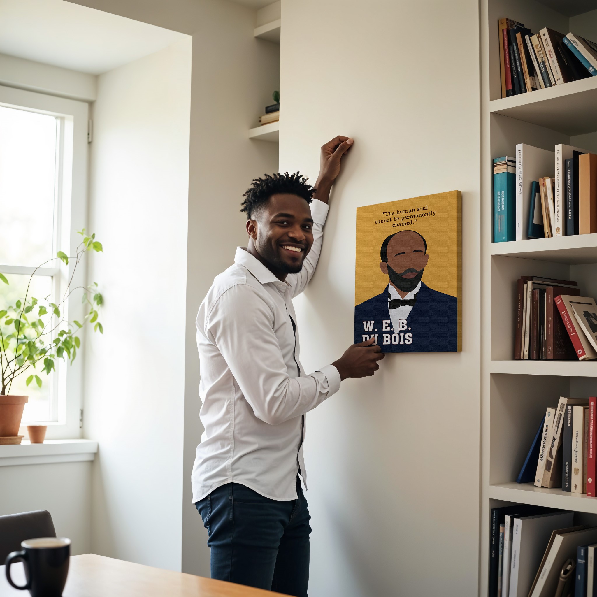 Du Bois Black History Inspirational Quote Wall Art - Image 4