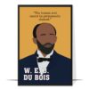 Du Bois Black Activist Hand-drawn Wall Art