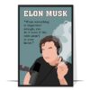 Elon Musk Businessman Hand-drawn Wall Art