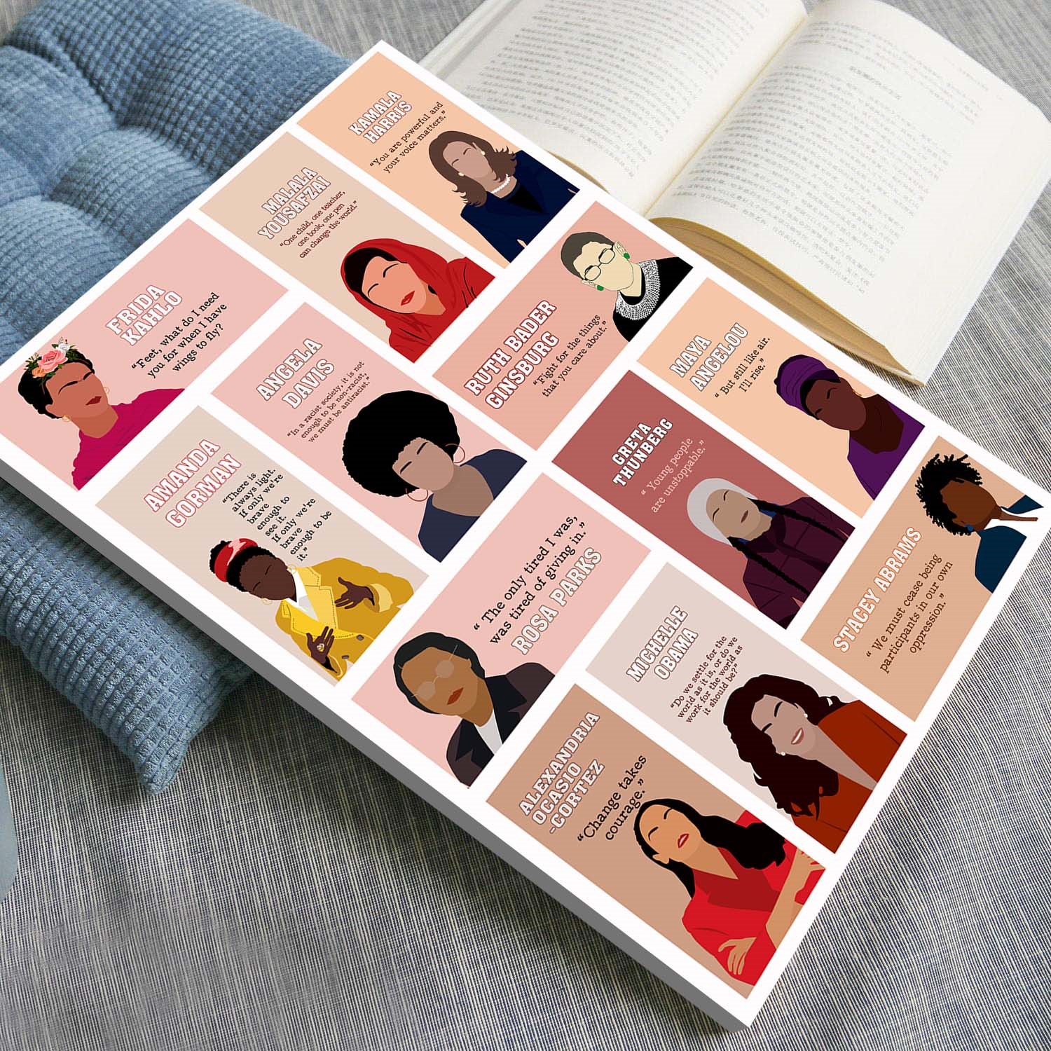 Empower Women Inspirational Quote Wall Art - Image 4