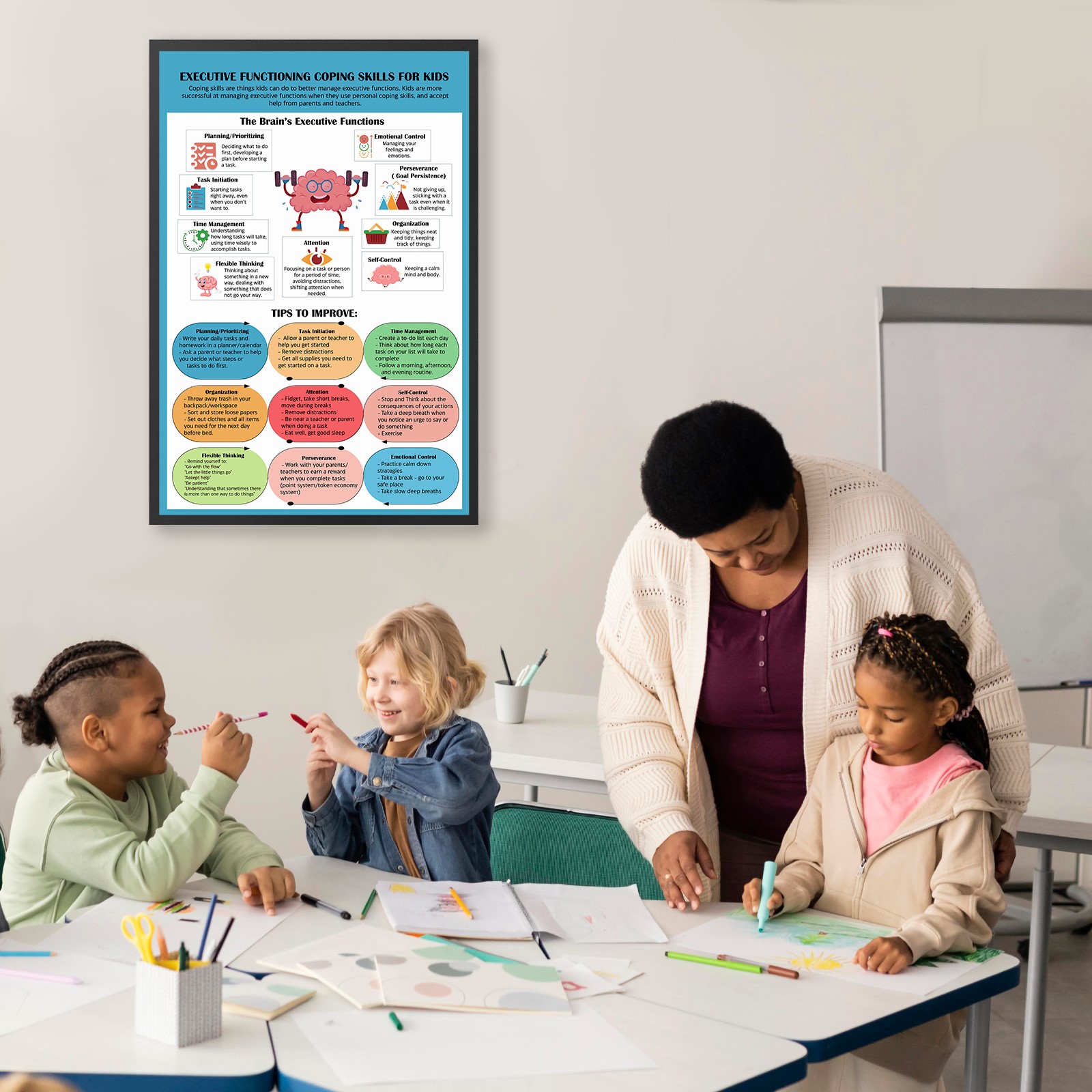 Executive Function Skills ADHD Mental Health Printable - Image 5