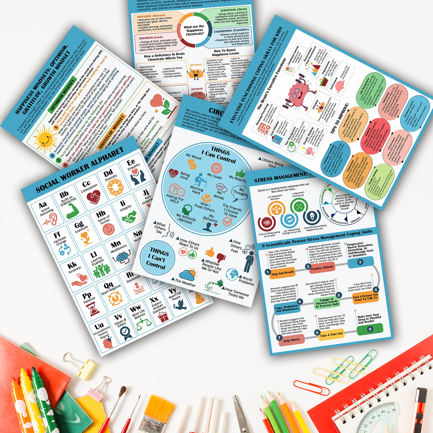 Executive Function Skills ADHD Mental Health Printable - Image 6