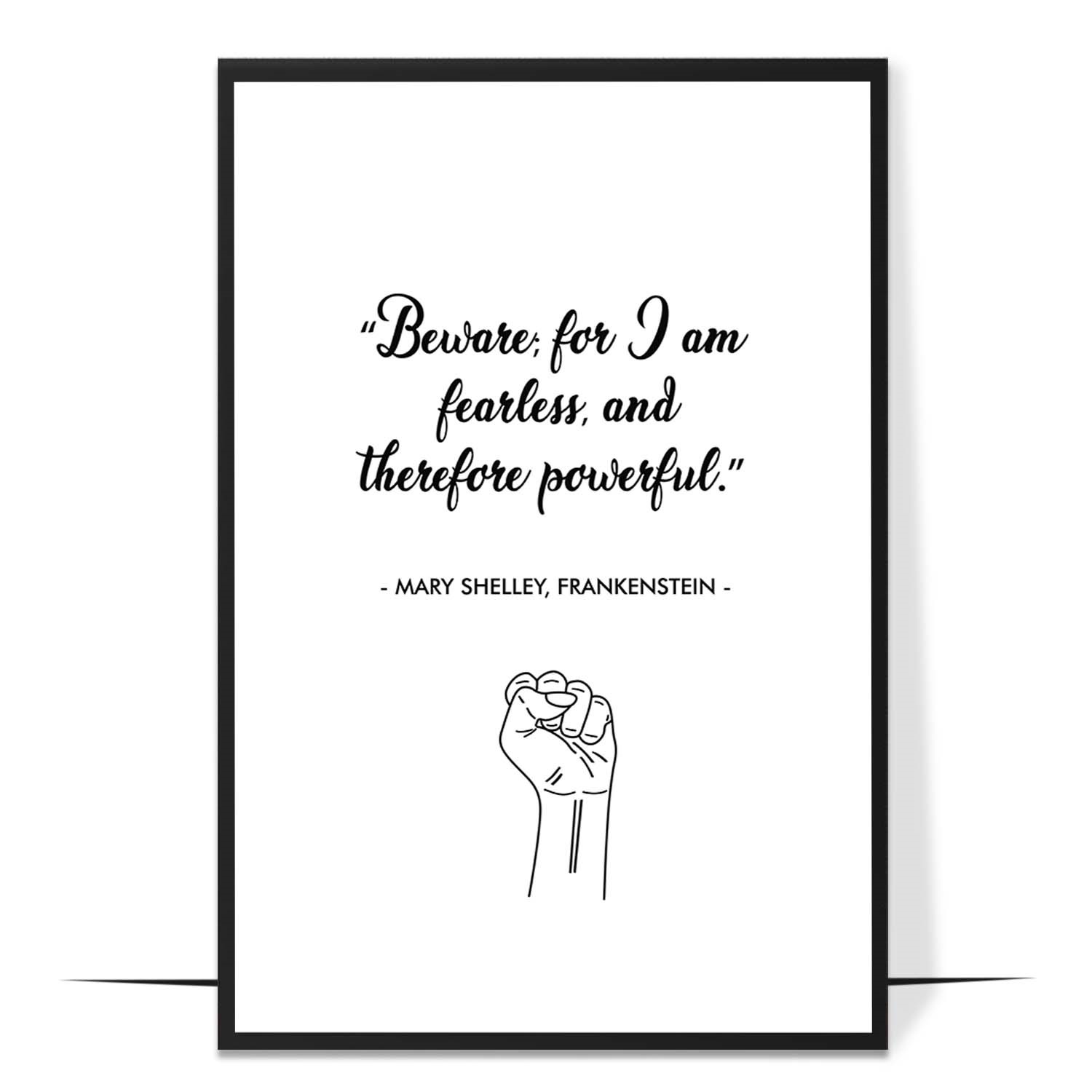 Fearless and Powerful Wall Art