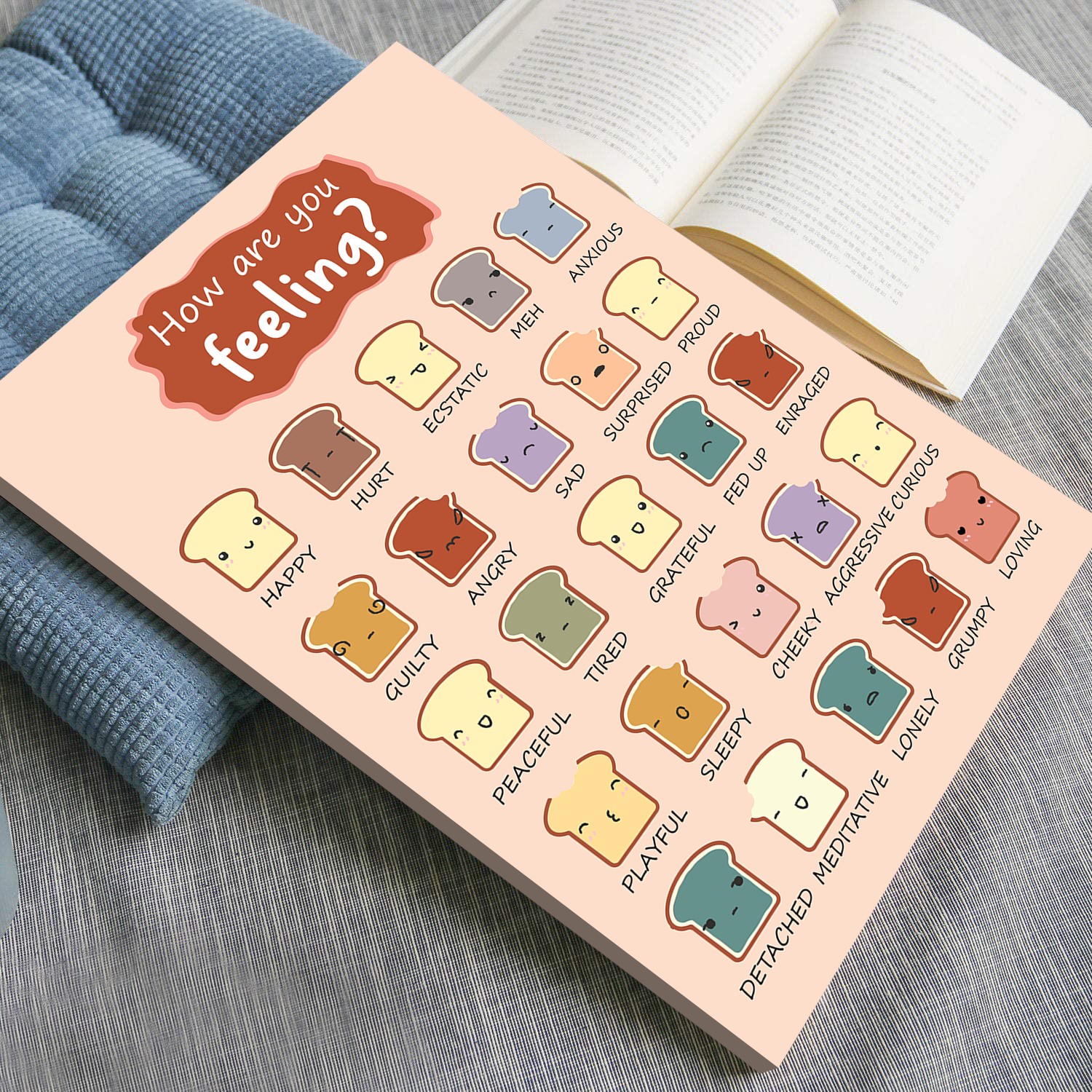 Feelings Mood Boho Mental Health Printable - Image 4