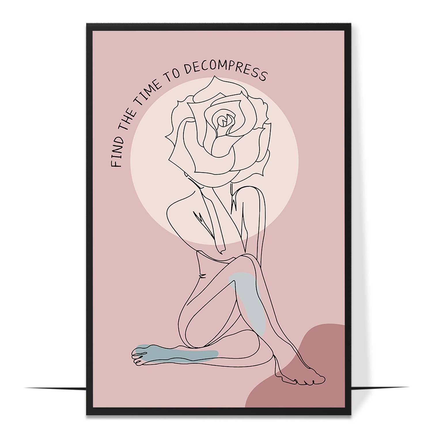 Find the Time to Decompress Wall Art