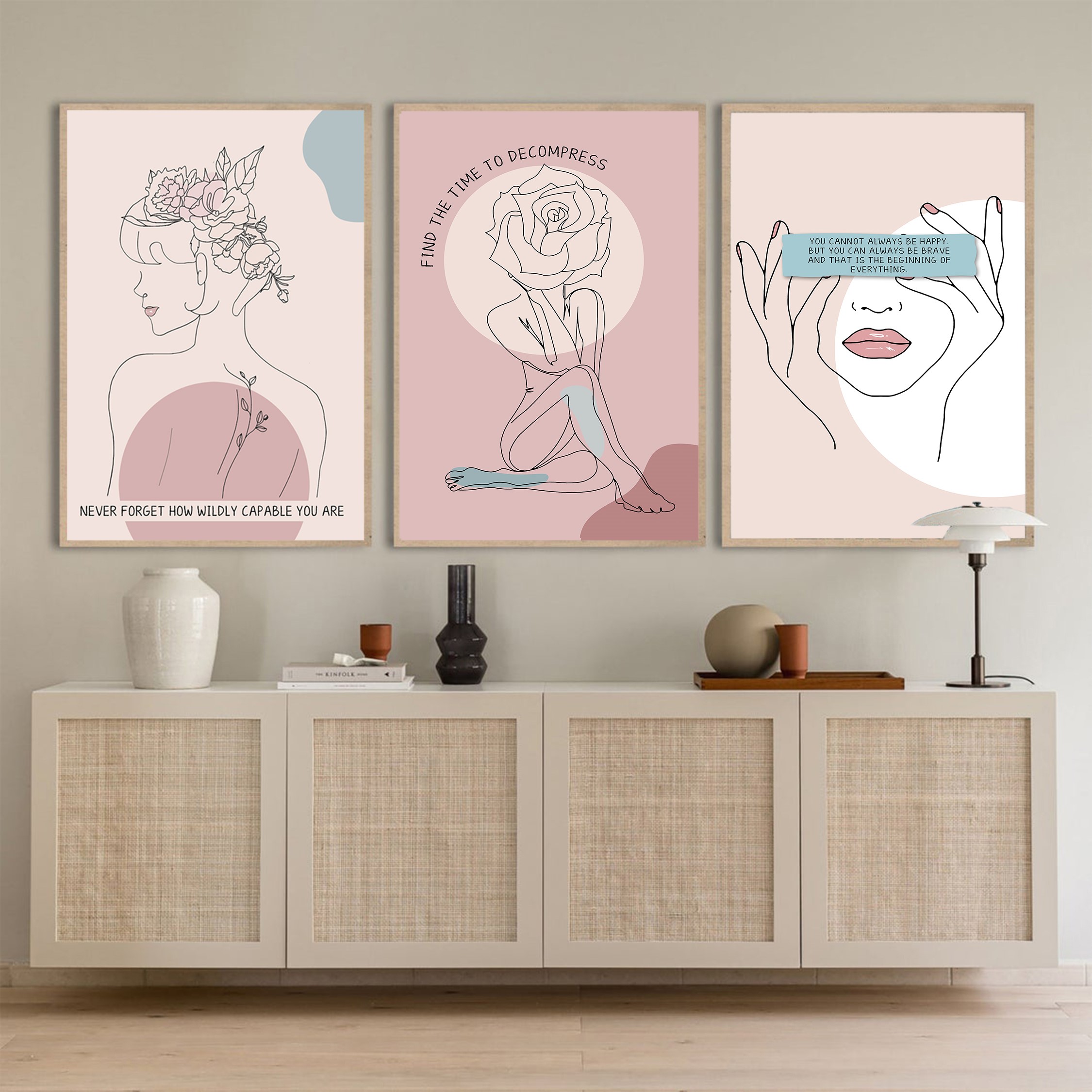 Find Time to Decompress Mental Health Wall Art - Image 6