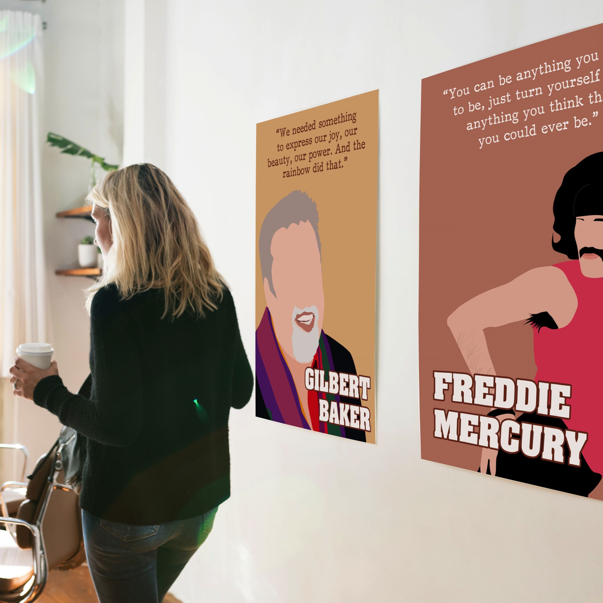 Freddie Mercury Inspirational Quote Wall Art - Image 2