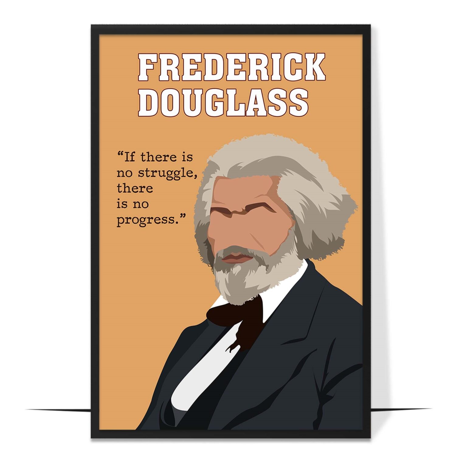 Frederick Douglass Hand-drawn Wall Art