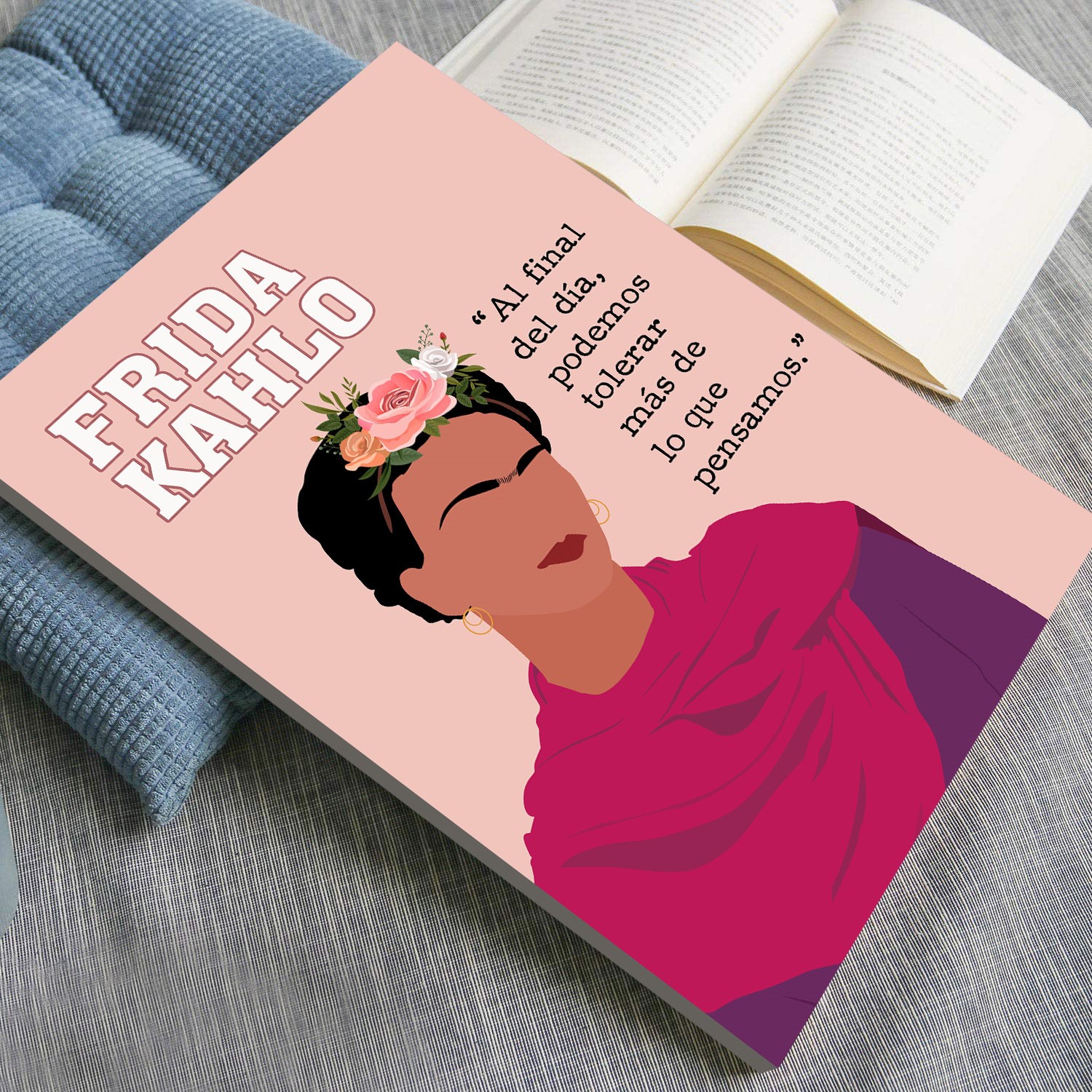 Frida Kahlo Latina Inspirational Quote Wall Art - Image 4