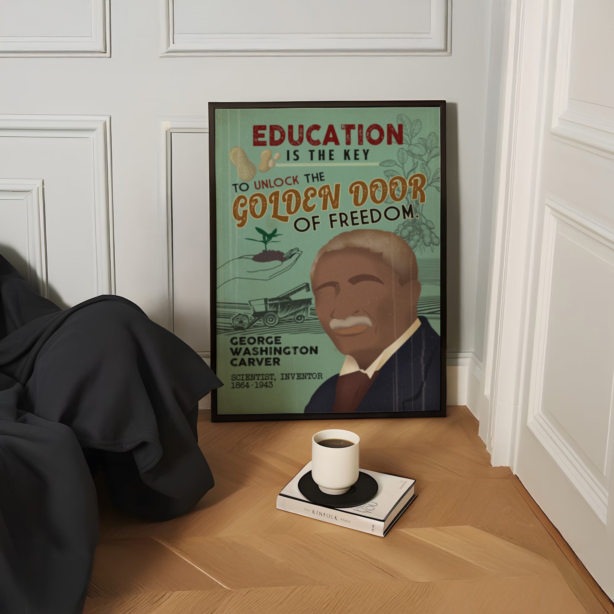 George Washington Carver Inspirational Quote Wall Art - Image 5