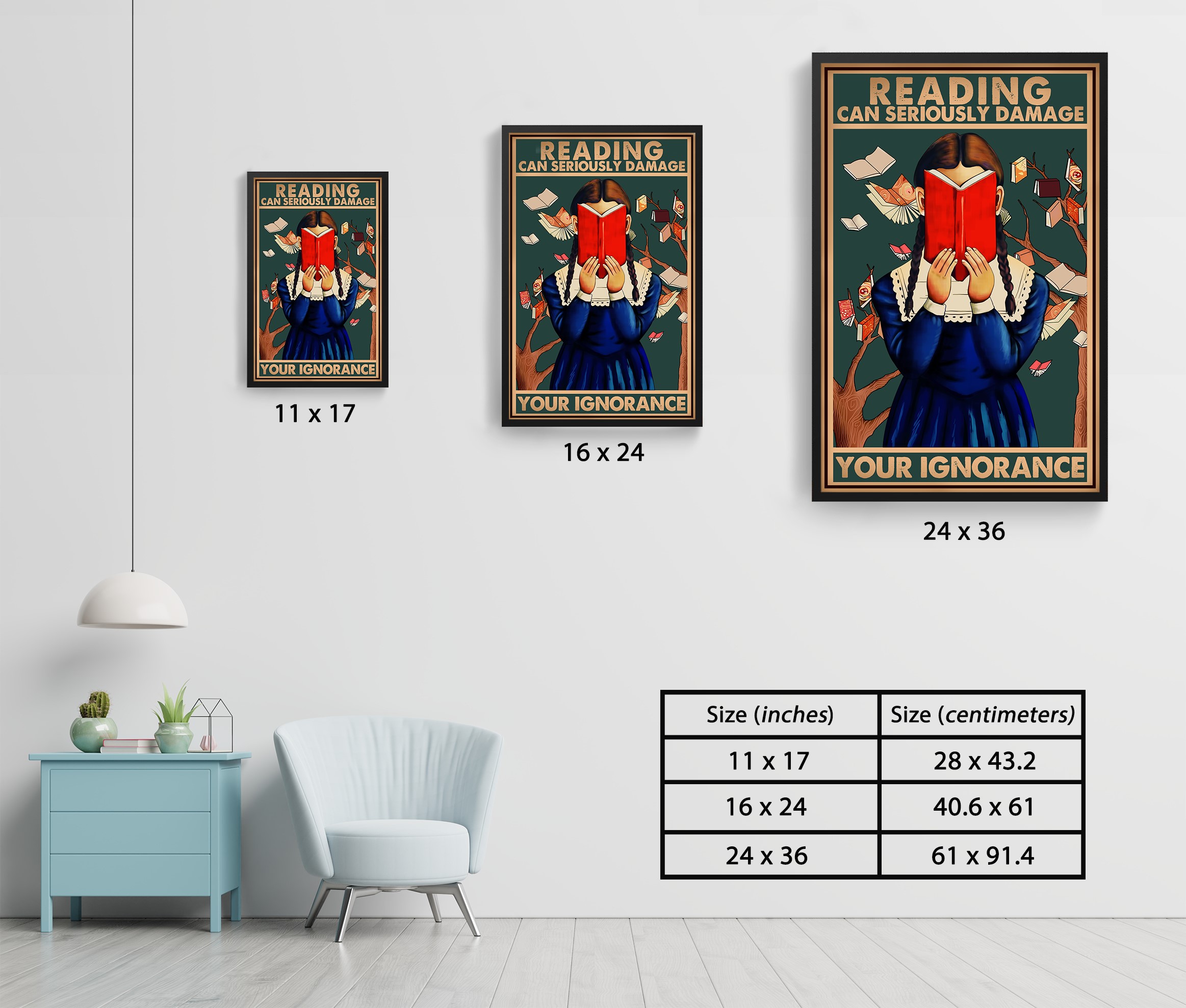 Good Day Reading Books Positive Vintage Printable - Image 7