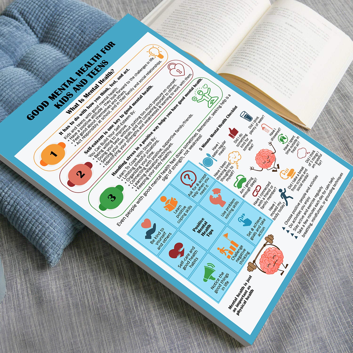 Good Mental Health for Kids And Teens Printable - Image 4